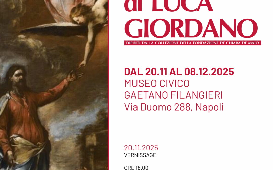 IL SEICENTO DI LUCA GIORDANO IN MOSTRA DAL 20 NOVEMBRE ALL’8 DICEMBRE