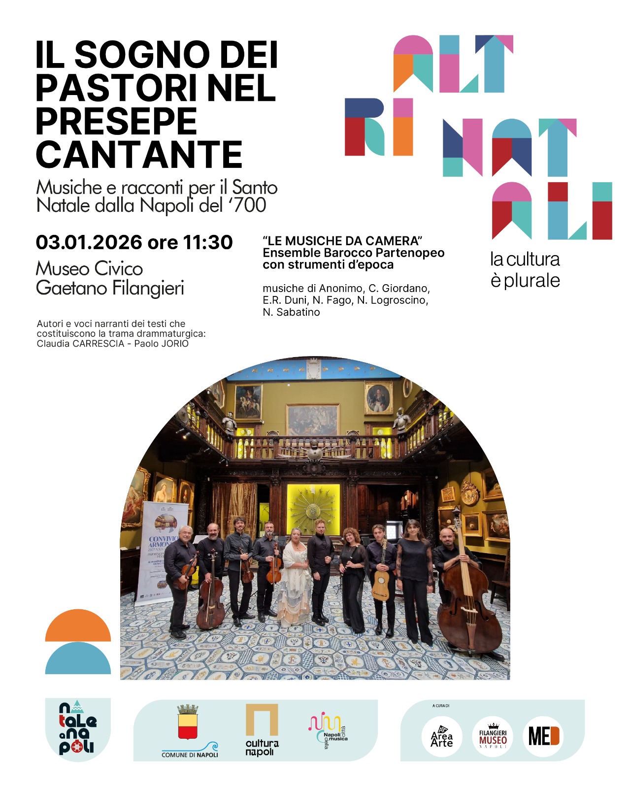 Altri Natali al Museo Filangieri: il sogno dei pastori nel presepe cantante